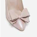 Pantofi din piele naturala roz sidef Betsy