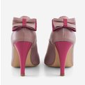 Pantofi stiletto cu funda la spate Malena