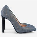 Stiletto din piele naturala Paris