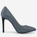 Stiletto din piele naturala Paris
