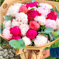 Bouquet Peonie Miste
