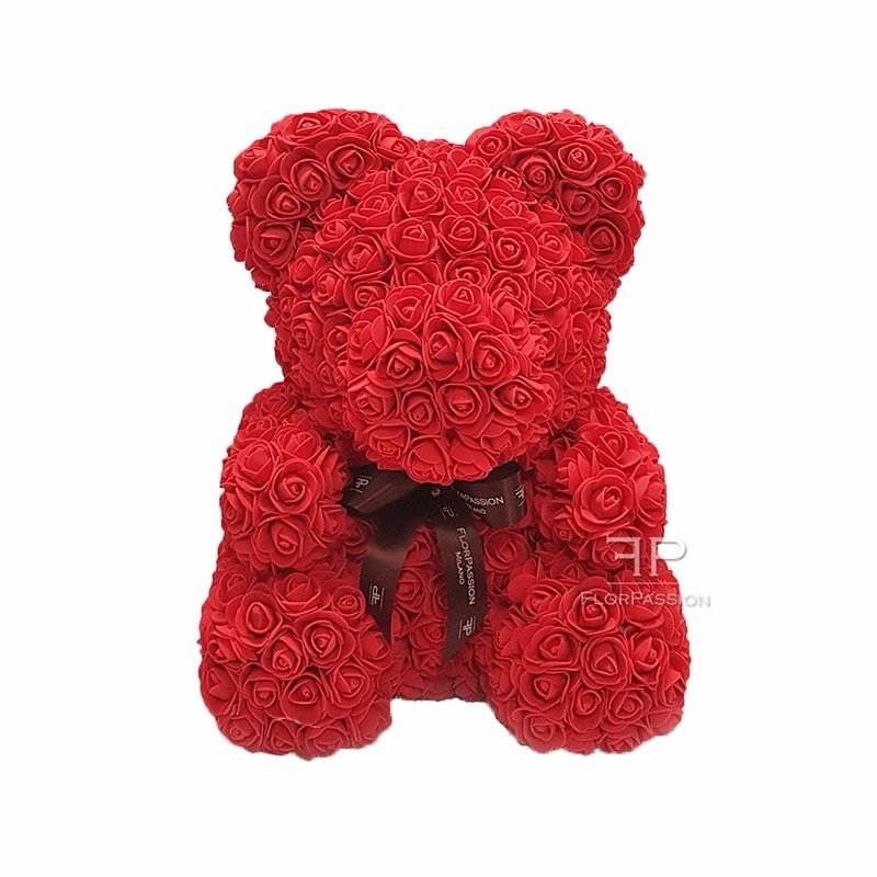 orso fatto di rose